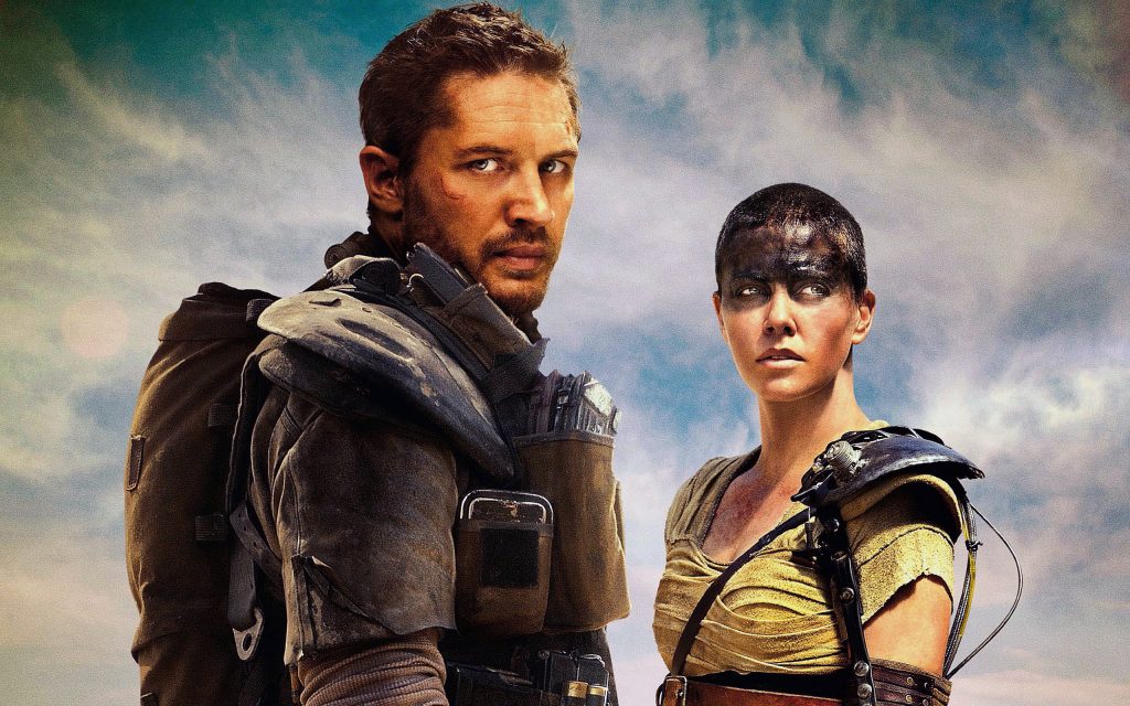 Tom Hardy et Charlize Theron dans Mad max