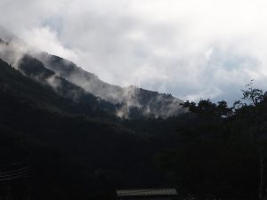 Mont Fuji sous les nuages