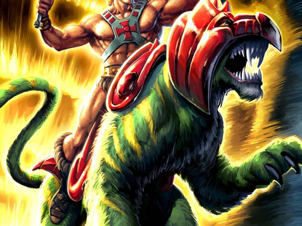 Musclor et son tigre