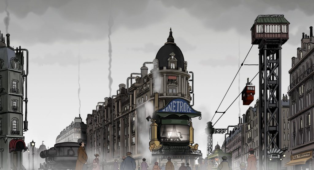 Le Paris de Avril et le monde truqué