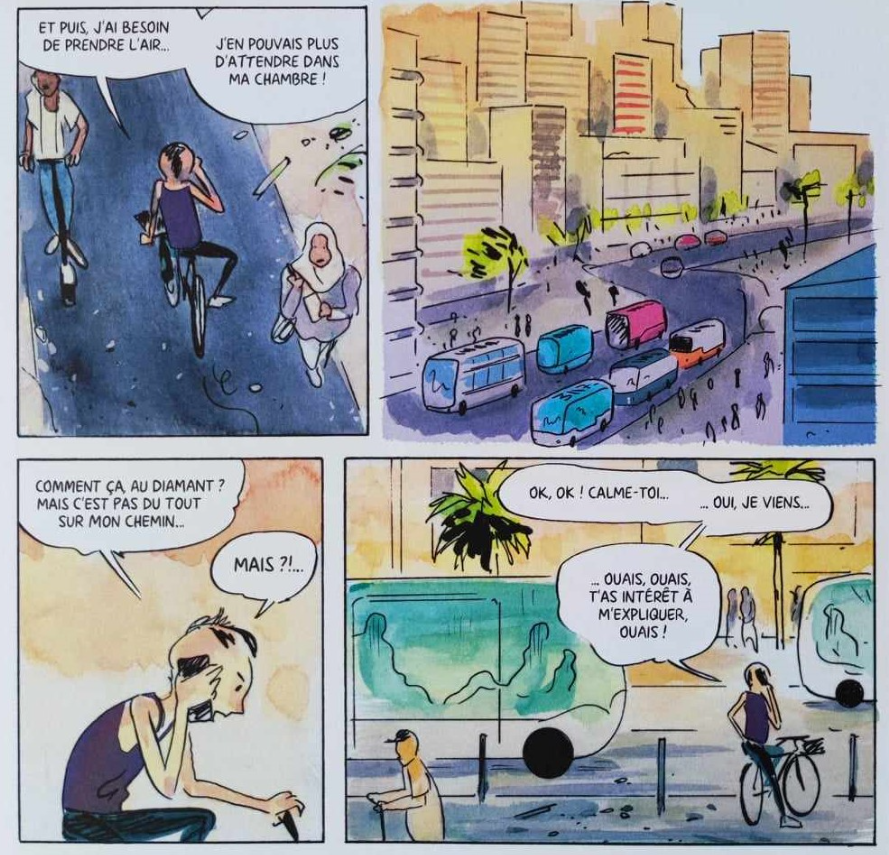 Chloé se promène dans l'Archipel