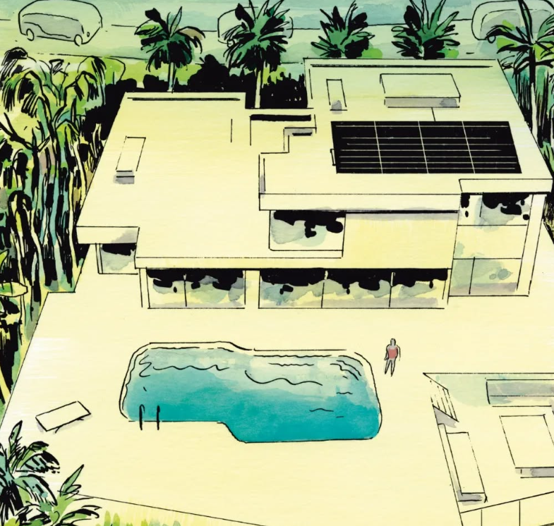 La belle maison de Tim dans L'Archipel